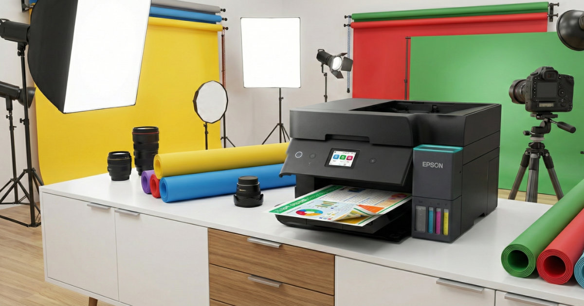 Epson EcoTank L6390 – mali, ali moćan multifunkcijski pisač u foto studiju