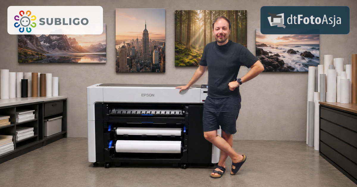 Foto Asja unaprijedila proizvodnju pisačem Epson SureColor SC-P6500D