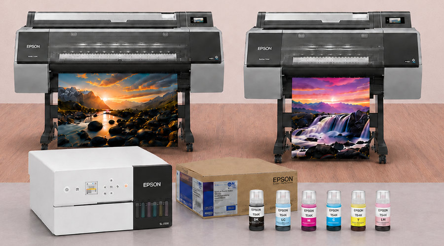 Epson SureColor P7300 ili P9300 u paketu sa SureLab SL-D500 pisačem, tintom i obostranim sjajnim papirom