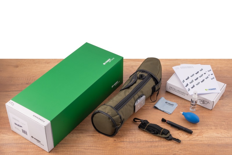 The package includes